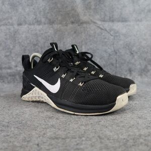 Nike Shoes Womens 7 Athletic Trainers Metcon Sneaker Gym Fitness Crossfit Black
